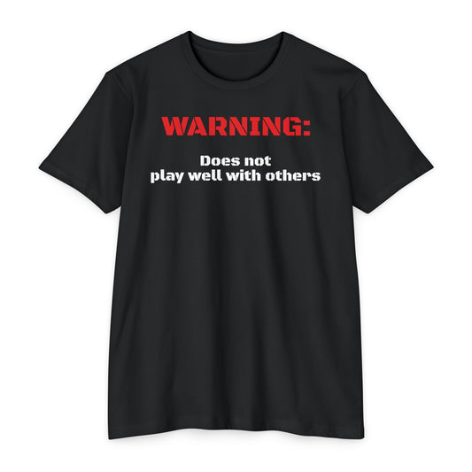 Fox Zero Does Not Play Well T-shirt