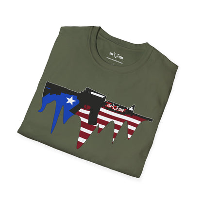 Fox Zero Weaponized Flag T-Shirt