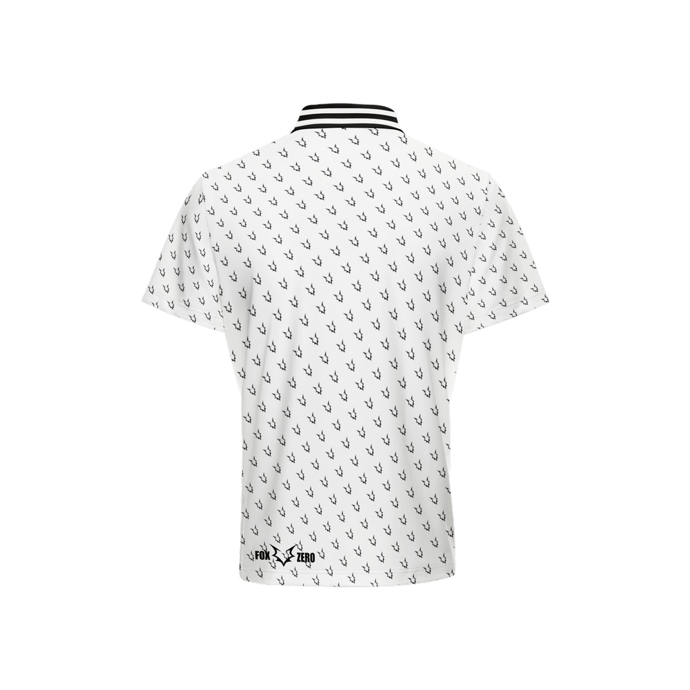 Fox Zero Classic White Polo Shirt