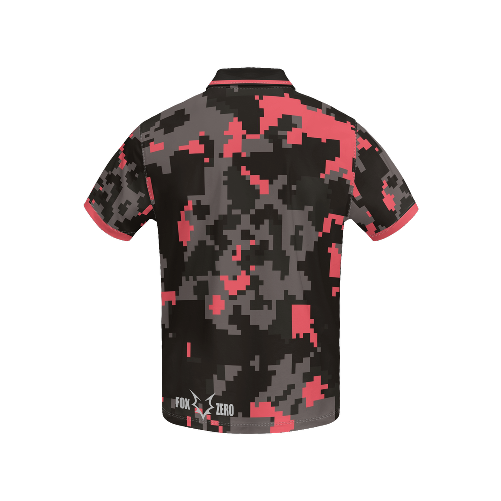 Fox Zero SlimFit Digital Camo Polo