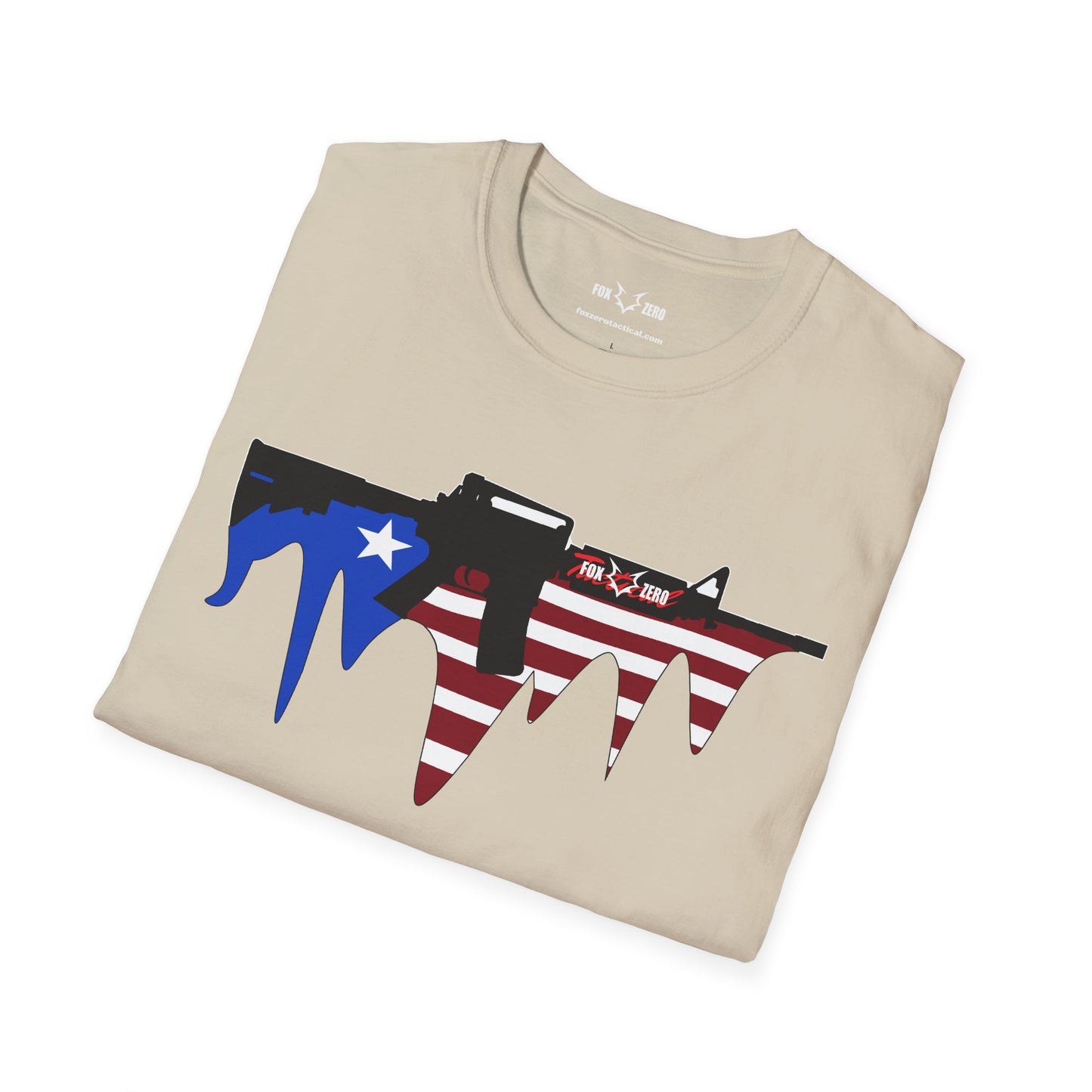 Fox Zero Weaponized Flag T-Shirt