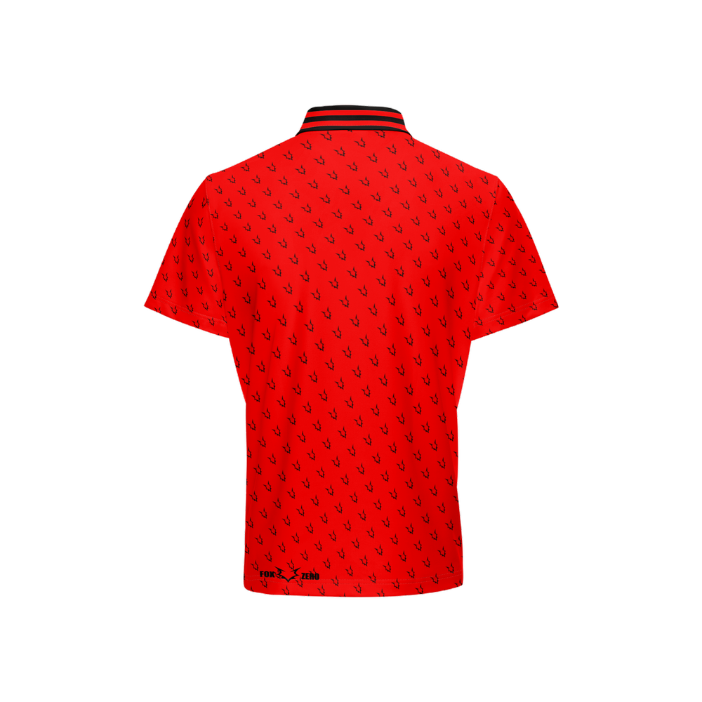 Fox Zero Classic Red Polo Shirt