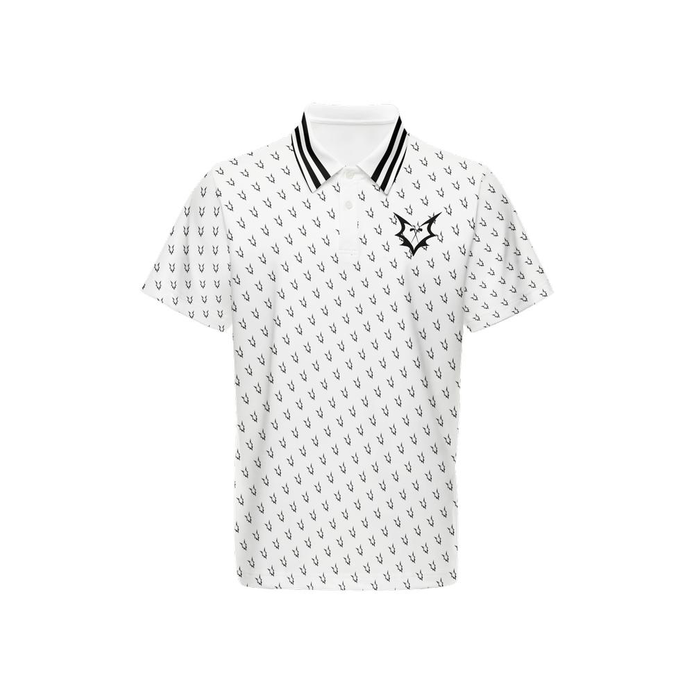 Fox Zero Classic White Polo Shirt