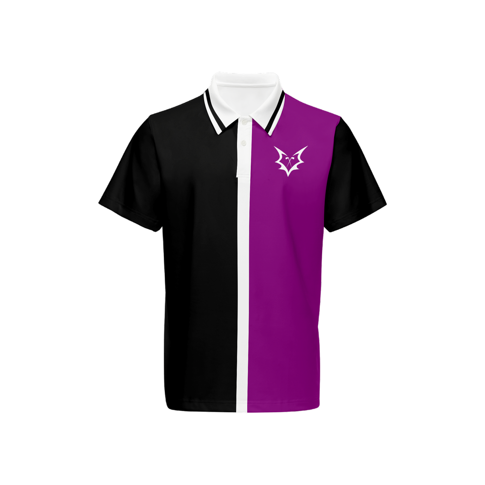 Fox Zero Striped Golf Polo